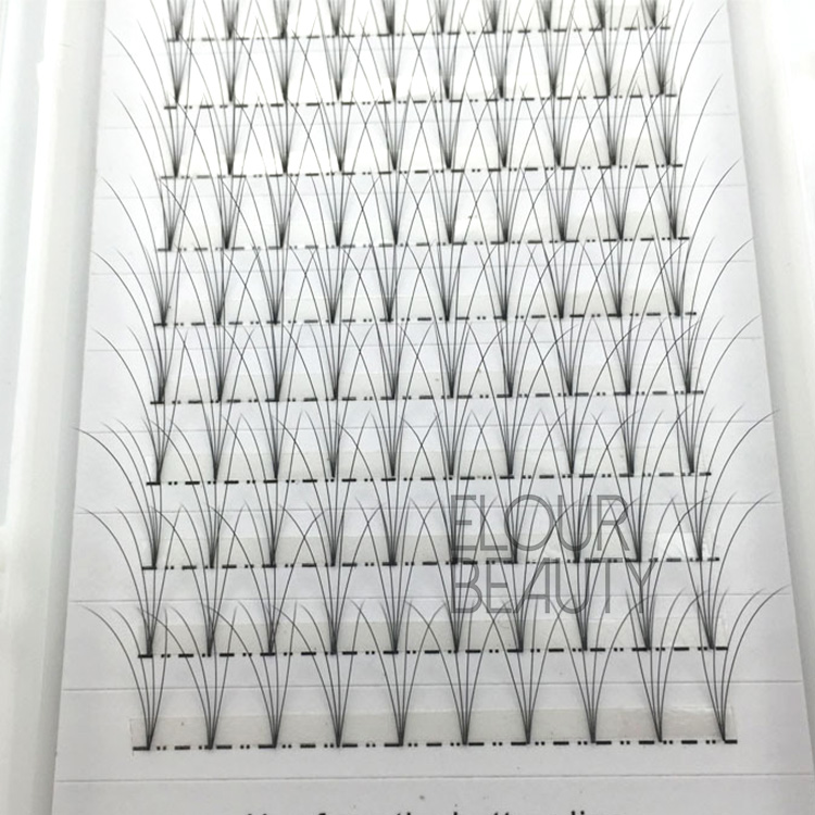 Pre-made volume fans 2D-10D eyelash extension bulk production manufacturer China EL73
